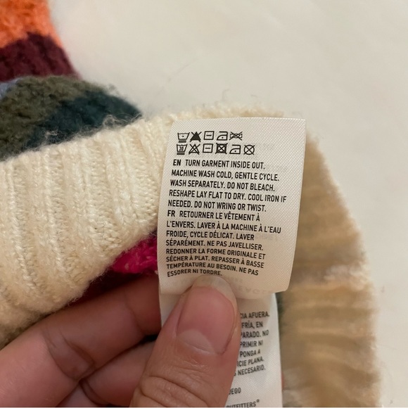 American Eagle - Soft, Colorful, Striped Sweater - Picture 5 of 8